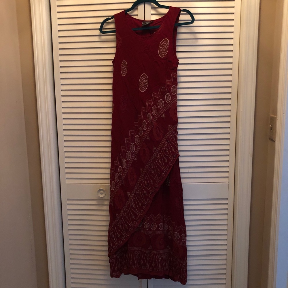 Dot Patterned Dress - Picture 3 of 6